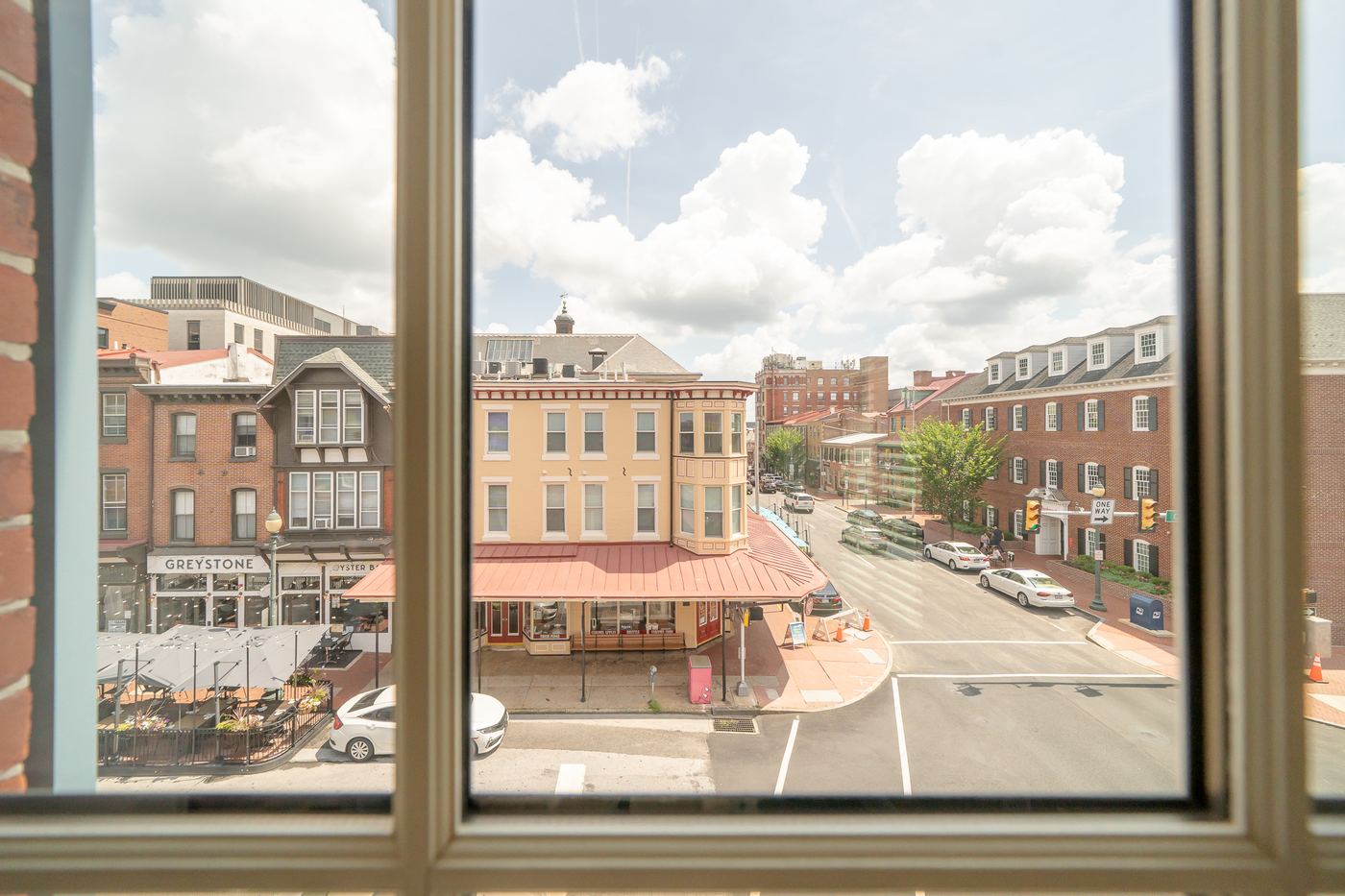 view from private office of west chester