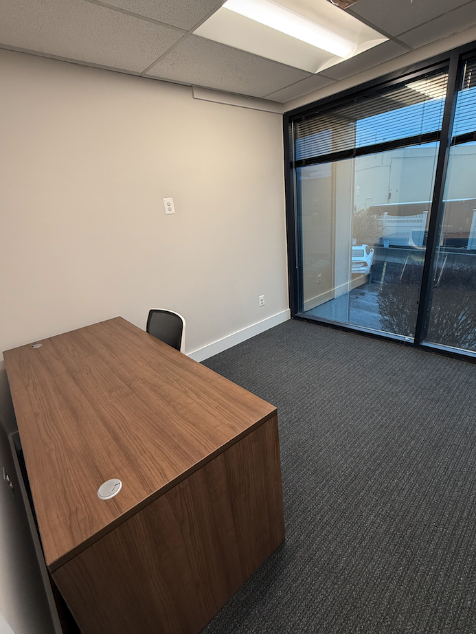 Suite 213, private office at HeadRoom Wayne